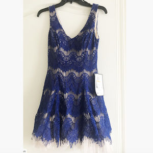 Royal Blue Lace B Darlin Dress